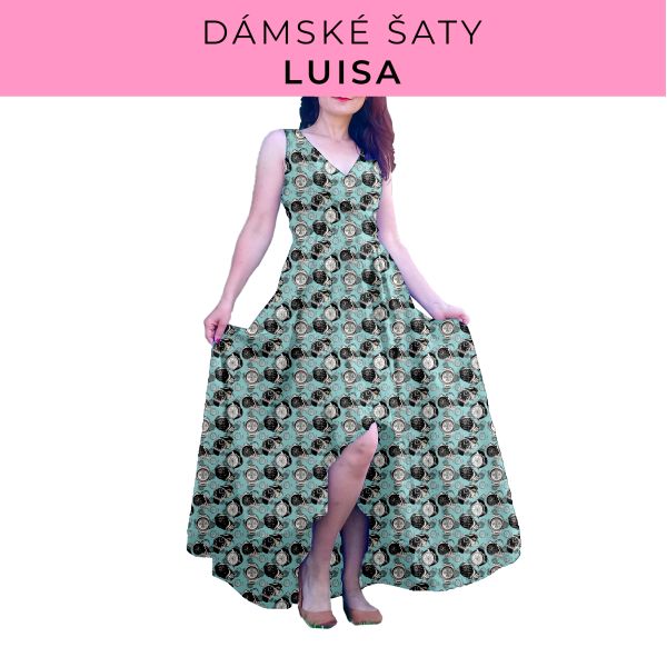 DÁMSKÝ střih - šaty Luisa