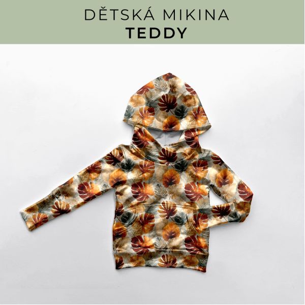 DĚTSKÝ střih - Mikina Teddy