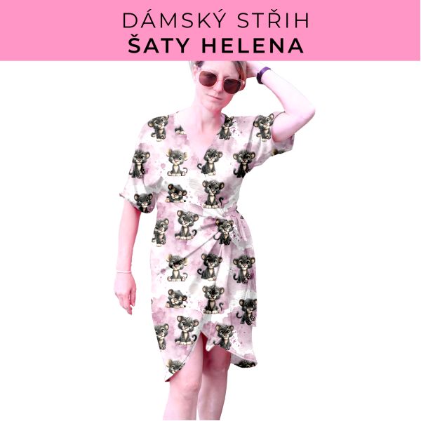 Dámský střih na šaty  Helena
