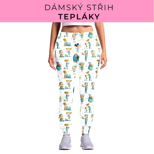 DÁMSKÝ střih - tepláky