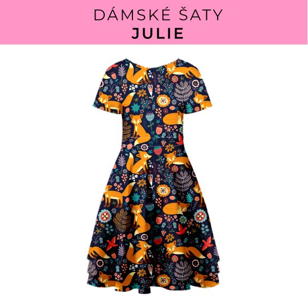 DÁMSKÝ střih - šaty julie