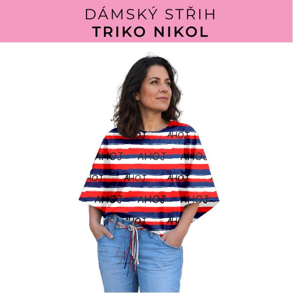 Dámský střih -  triko Nikol