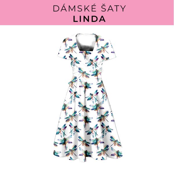DÁMSKÝ střih - šaty Linda