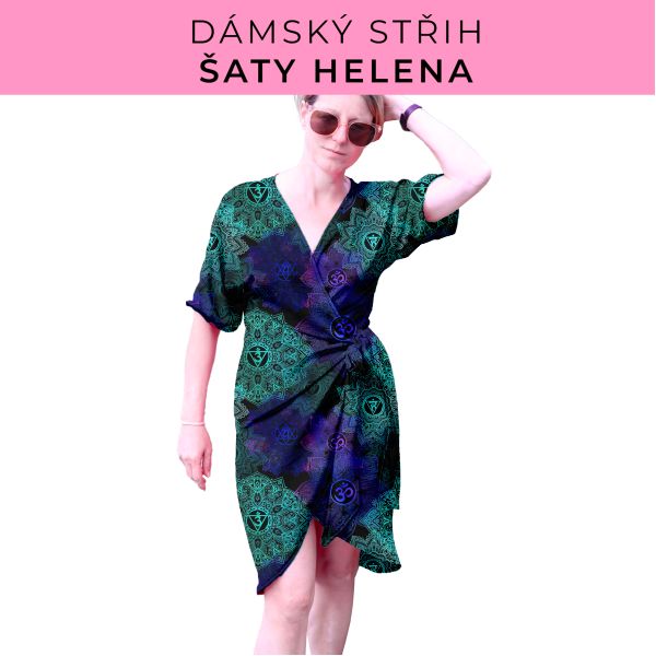 Dámský střih na šaty  Helena
