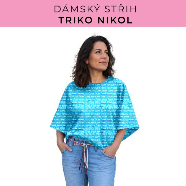 Dámský střih -  triko Nikol
