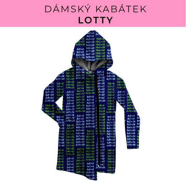 DÁMSKÝ střih - Kabátek Lotty