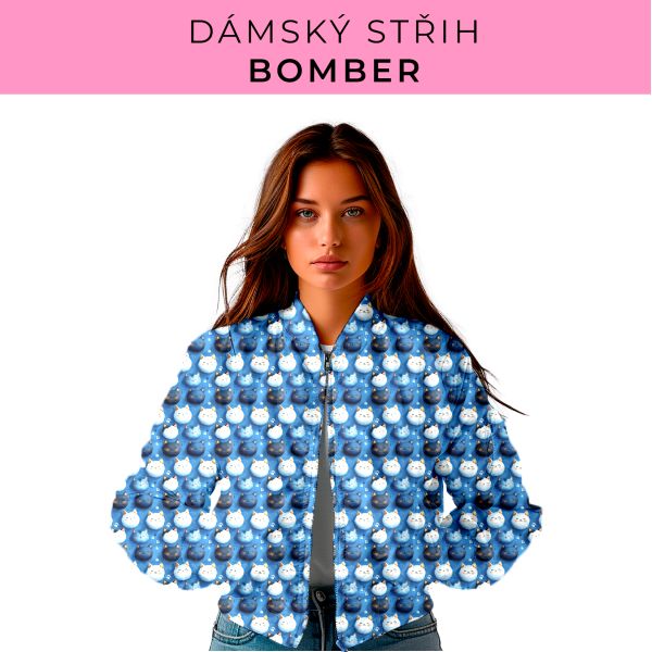 DÁMSKÝ střih - Bomber