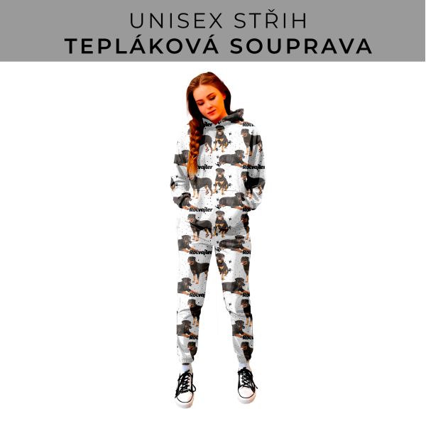 DÁMSKÝ střih - SET mikina a tepláky 