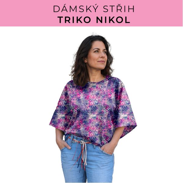Dámský střih -  triko Nikol