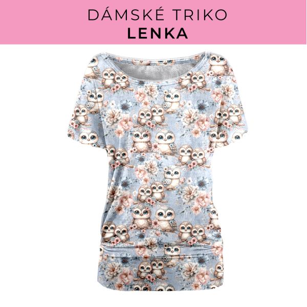 DÁMSKÝ střih - Triko Lenka