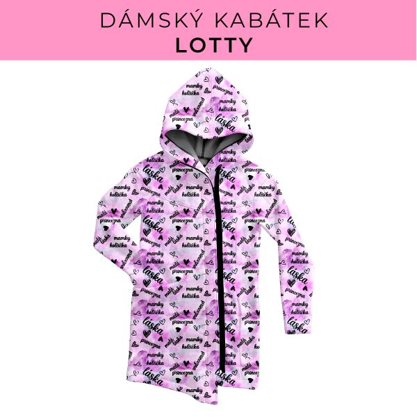 DÁMSKÝ střih - Kabátek Lotty