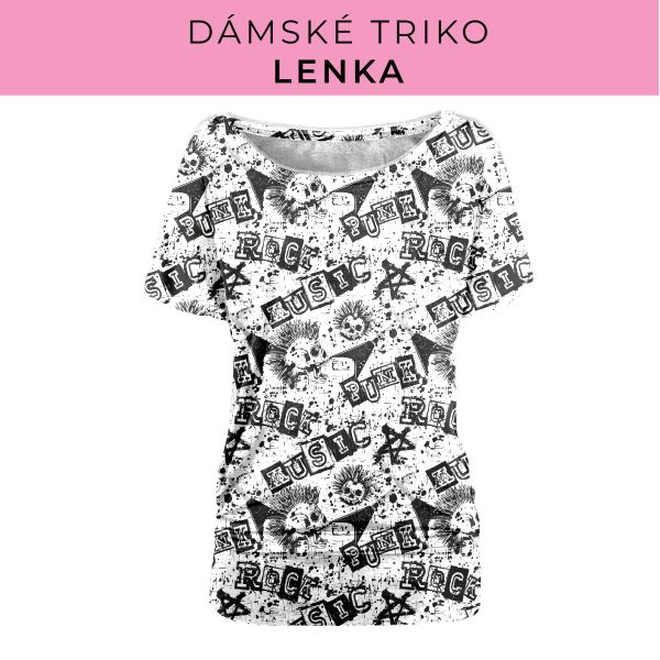 DÁMSKÝ střih - Triko Lenka