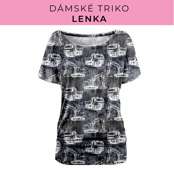 DÁMSKÝ střih - Triko Lenka