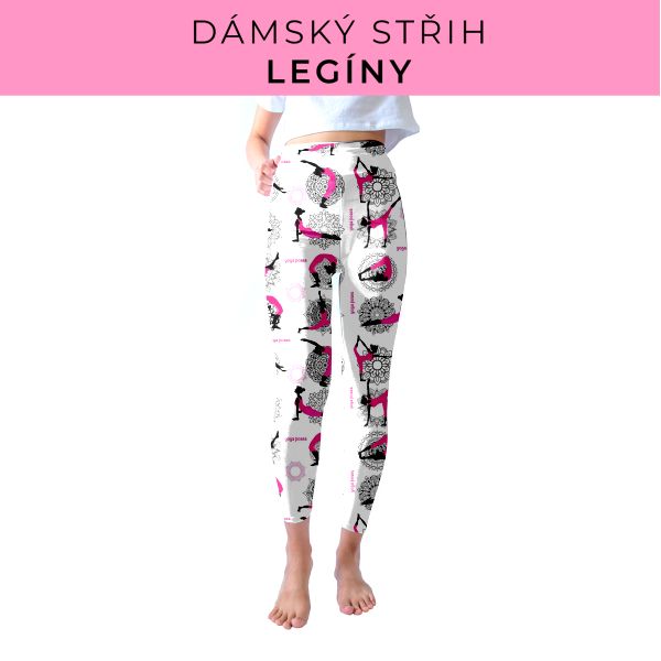 DÁMSKÝ střih - legíny SPORT - SLIM FIT