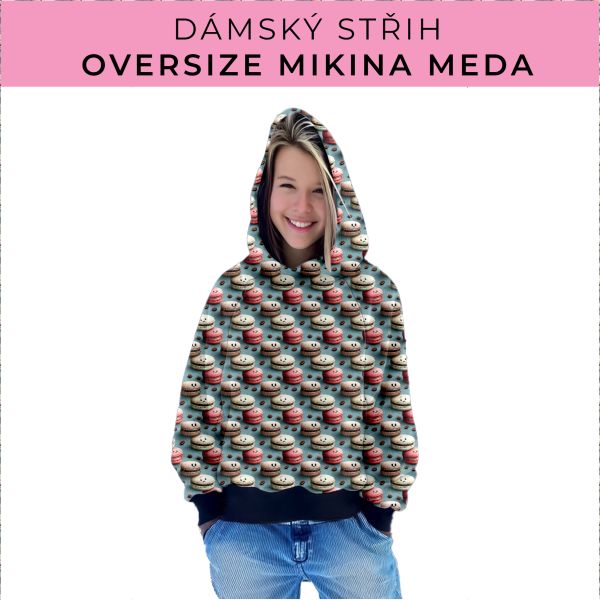 Dámský střih - mikina Meda