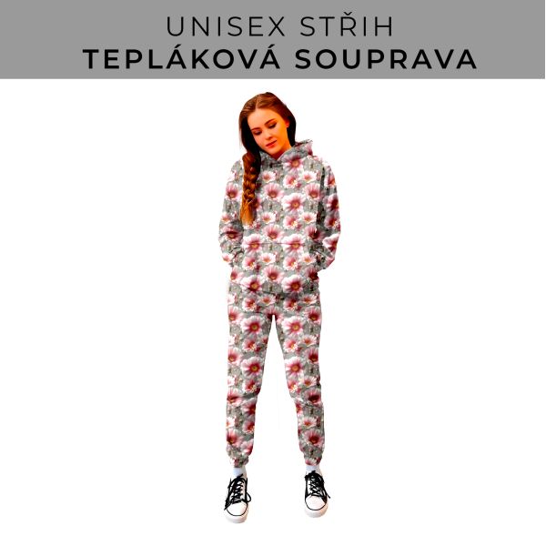 DÁMSKÝ střih - SET mikina a tepláky 
