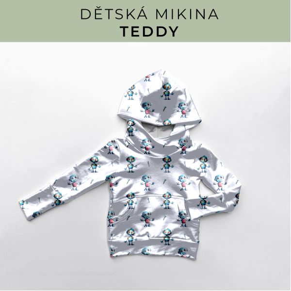 DĚTSKÝ střih - Mikina Teddy