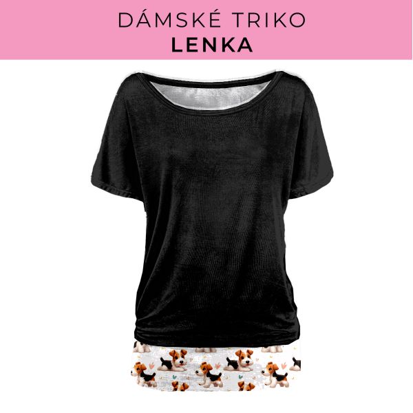 DÁMSKÝ střih - Triko Lenka