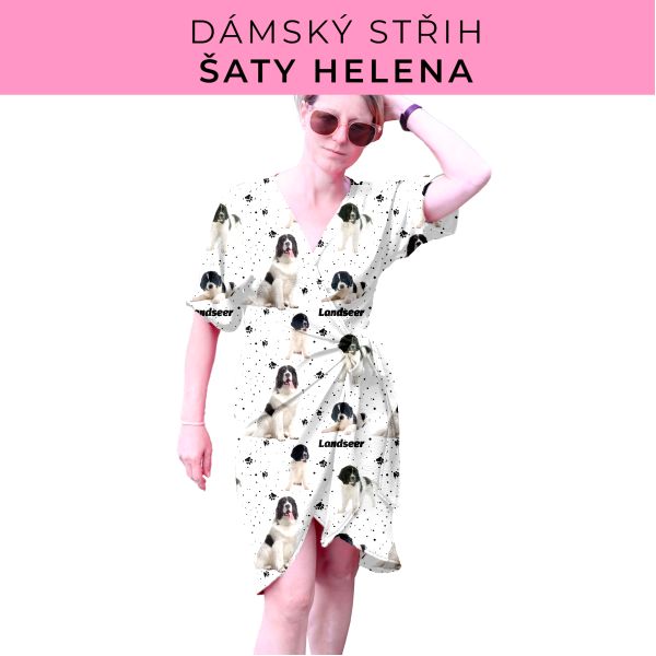 Dámský střih na šaty  Helena