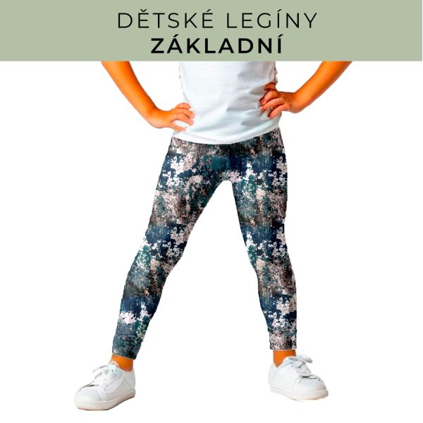 DĚTSKÝ střih - legíny základní