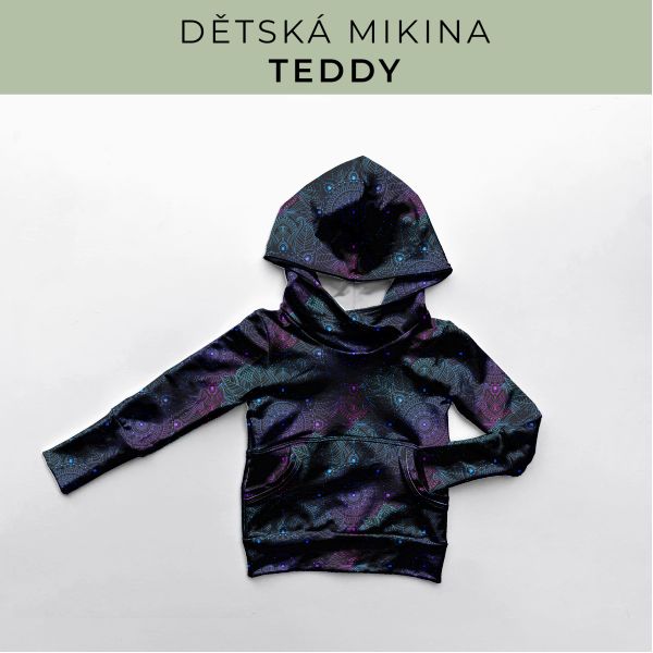 DĚTSKÝ střih - Mikina Teddy