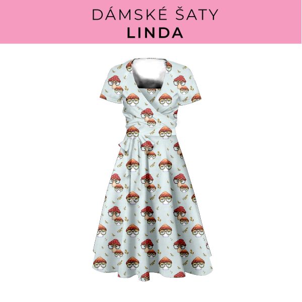DÁMSKÝ střih - šaty Linda