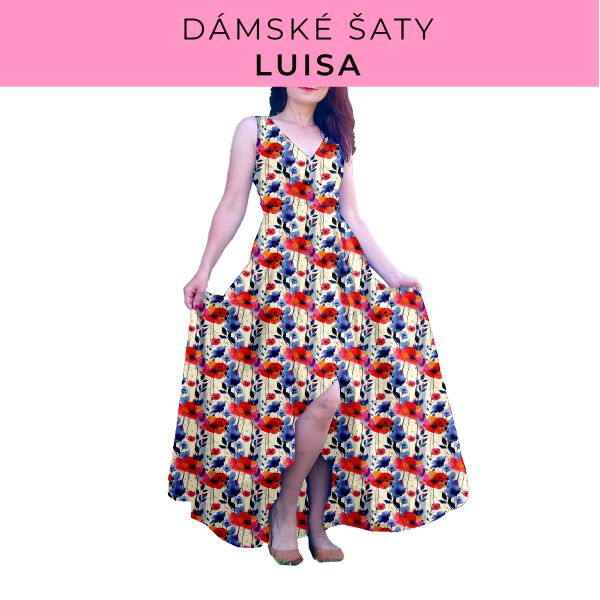 DÁMSKÝ střih - šaty Luisa