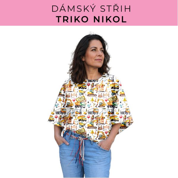 Dámský střih -  triko Nikol