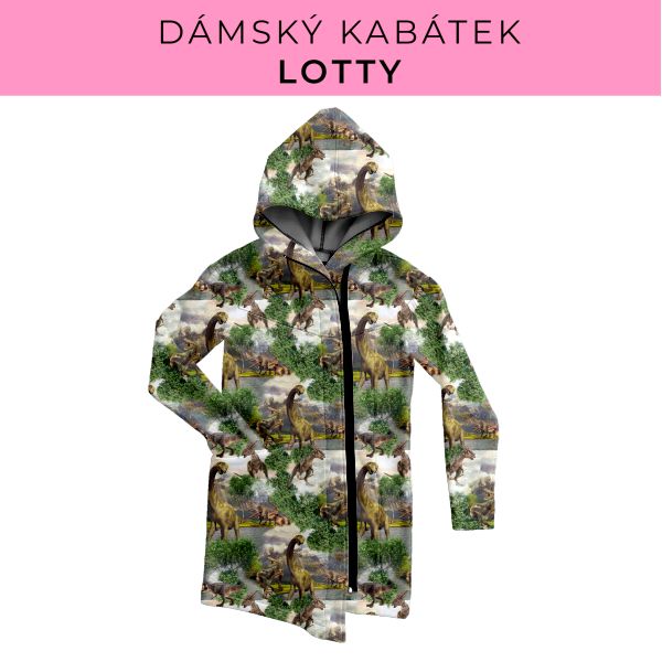 DÁMSKÝ střih - Kabátek Lotty