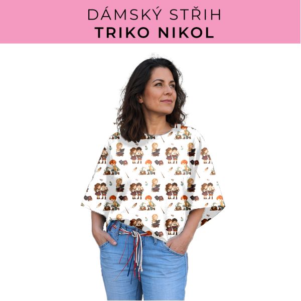 Dámský střih -  triko Nikol