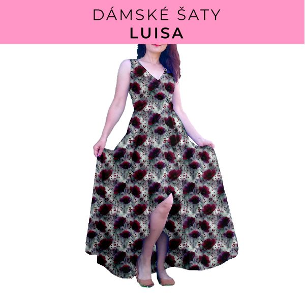 DÁMSKÝ střih - šaty Luisa