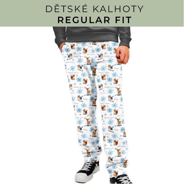 DĚTSKÝ STŘIH - Kalhoty Regular fit