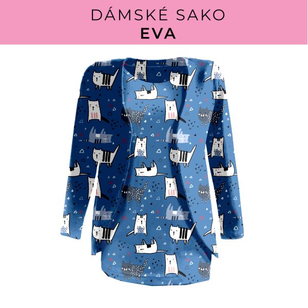 DÁMSKÝ střih - sako Eva