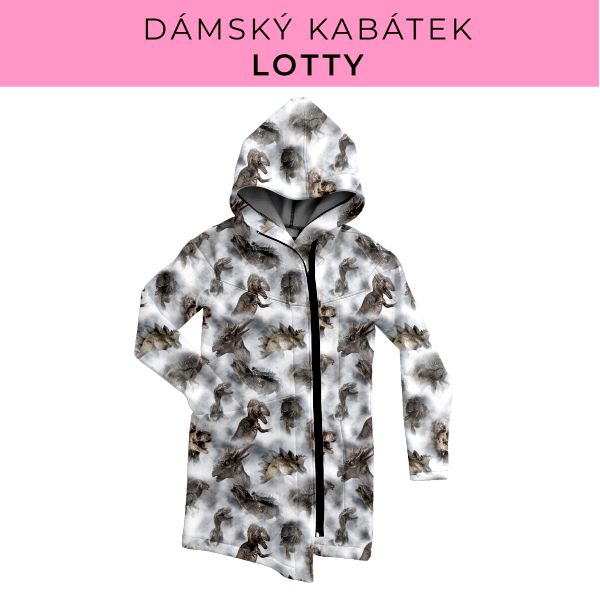 DÁMSKÝ střih - Kabátek Lotty