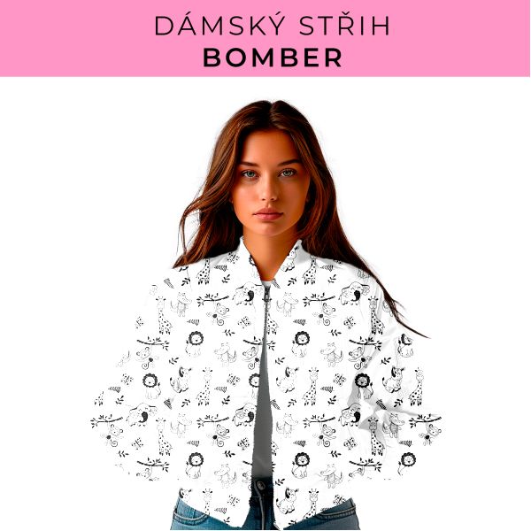 DÁMSKÝ střih - Bomber