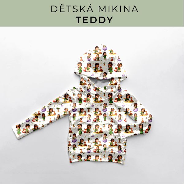 DĚTSKÝ střih - Mikina Teddy