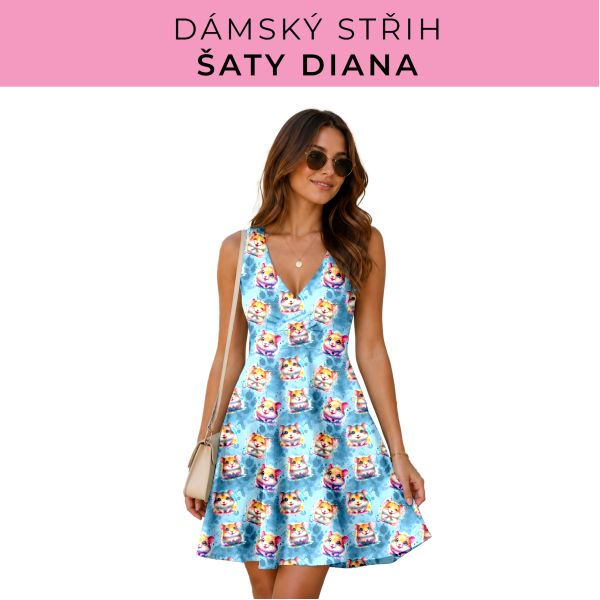 Dámský střih - šaty Diana