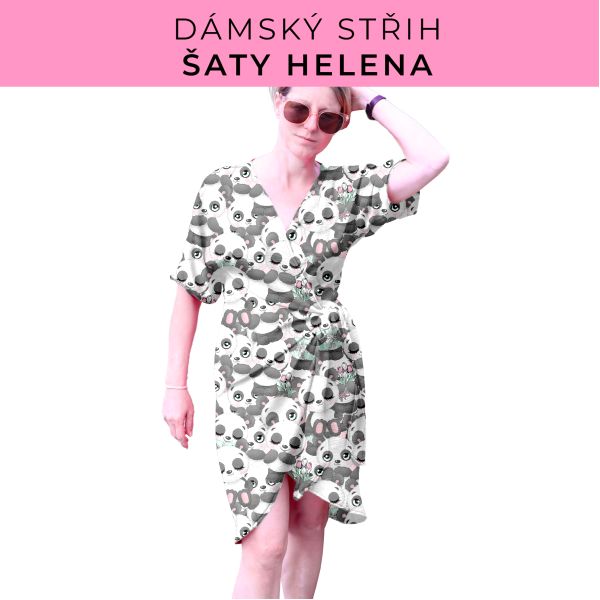 Dámský střih na šaty  Helena