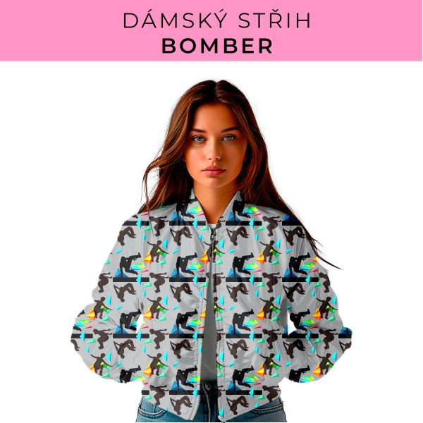 DÁMSKÝ střih - Bomber