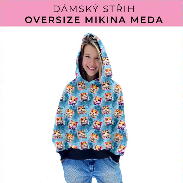Dámský střih - mikina Meda