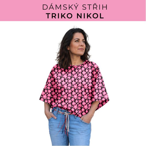 Dámský střih -  triko Nikol
