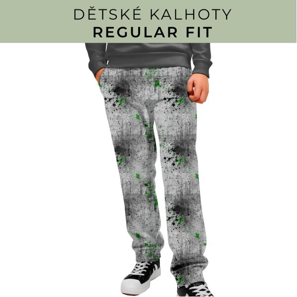 DĚTSKÝ STŘIH - Kalhoty Regular fit