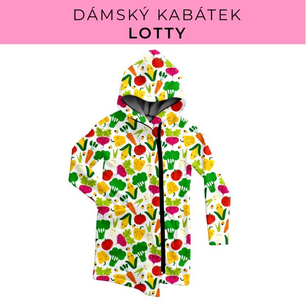 DÁMSKÝ střih - Kabátek Lotty