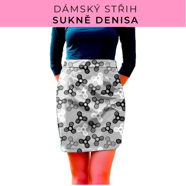 Dámský střih - Dámská sukně Denisa