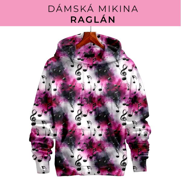 DÁMSKÝ střih - mikina raglán