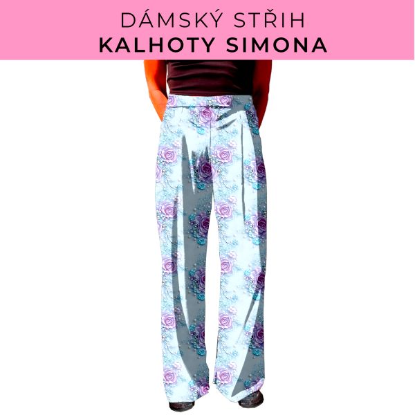 Dámský střih - kalhoty Simona