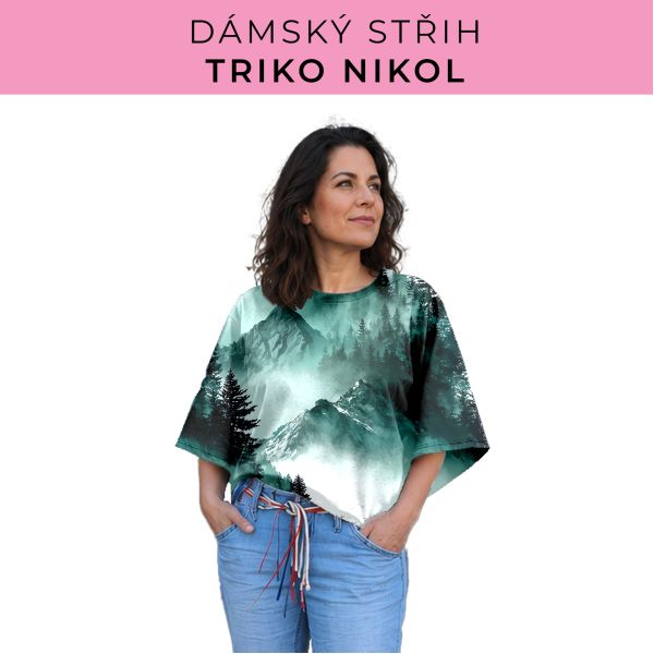 Dámský střih -  triko Nikol