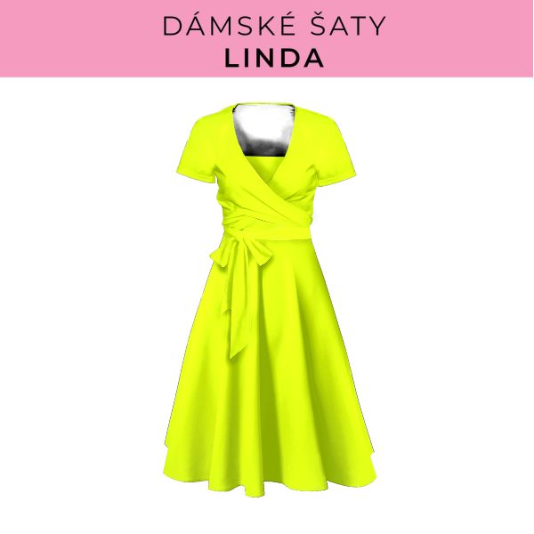 DÁMSKÝ střih - šaty Linda