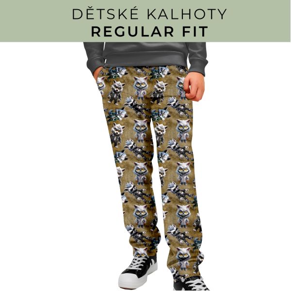 DĚTSKÝ STŘIH - Kalhoty Regular fit