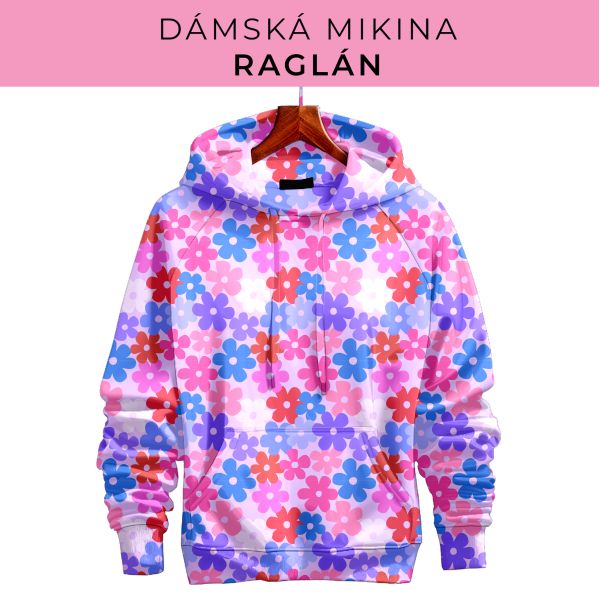 DÁMSKÝ střih - mikina raglán